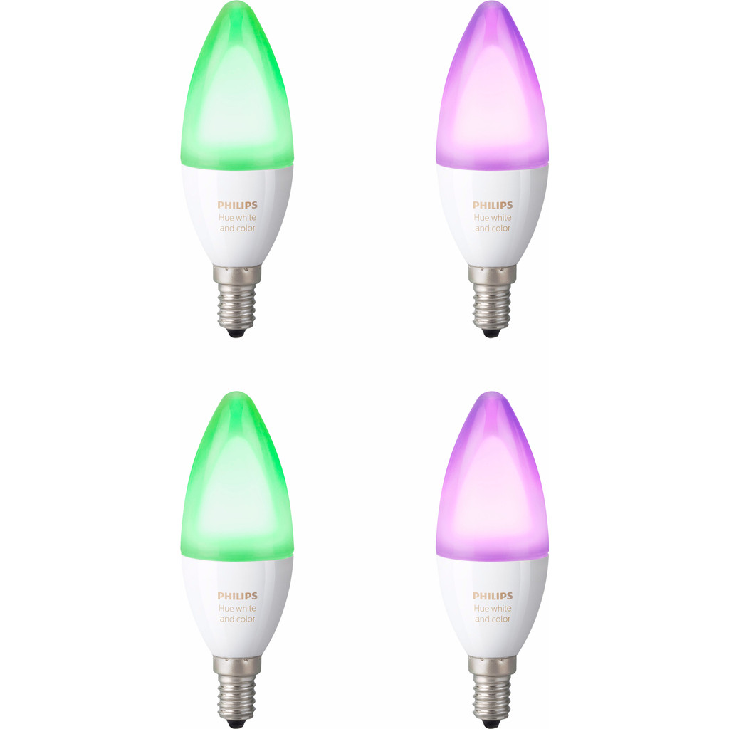 philips hue white and color e14 4 pack kopen philips hue winkel
